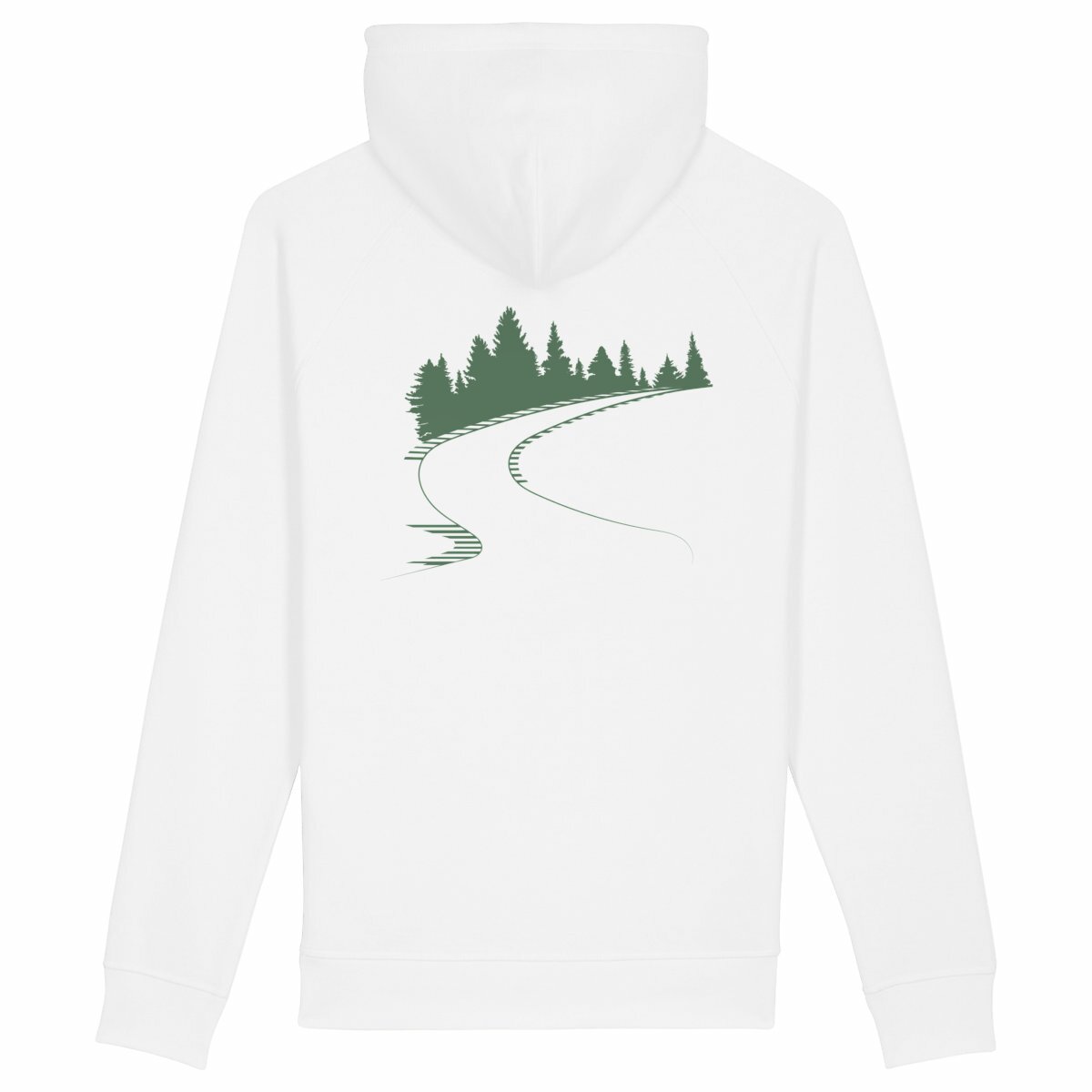 Raidillon de l'Eau Rouge - Hoodie Premium avec poches latérales- logo nature