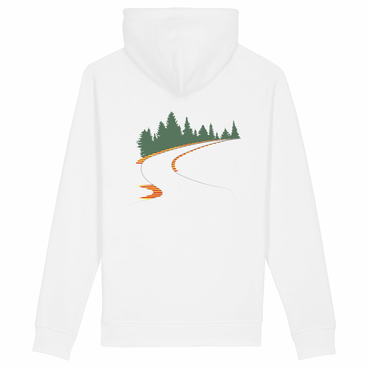 Raidillon de l'Eau Rouge - Hoodie avec poches 