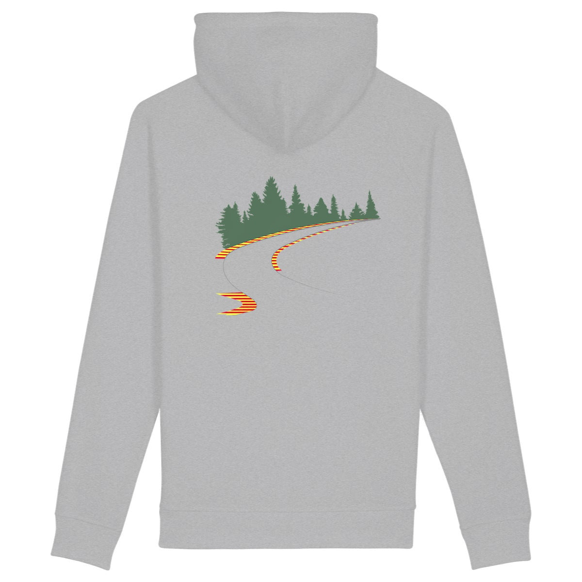 Raidillon de l'Eau Rouge - Hoodie avec poches 