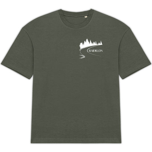 T-shirt Unisexe Oversized Logo Raidillon Spa Francorchamps