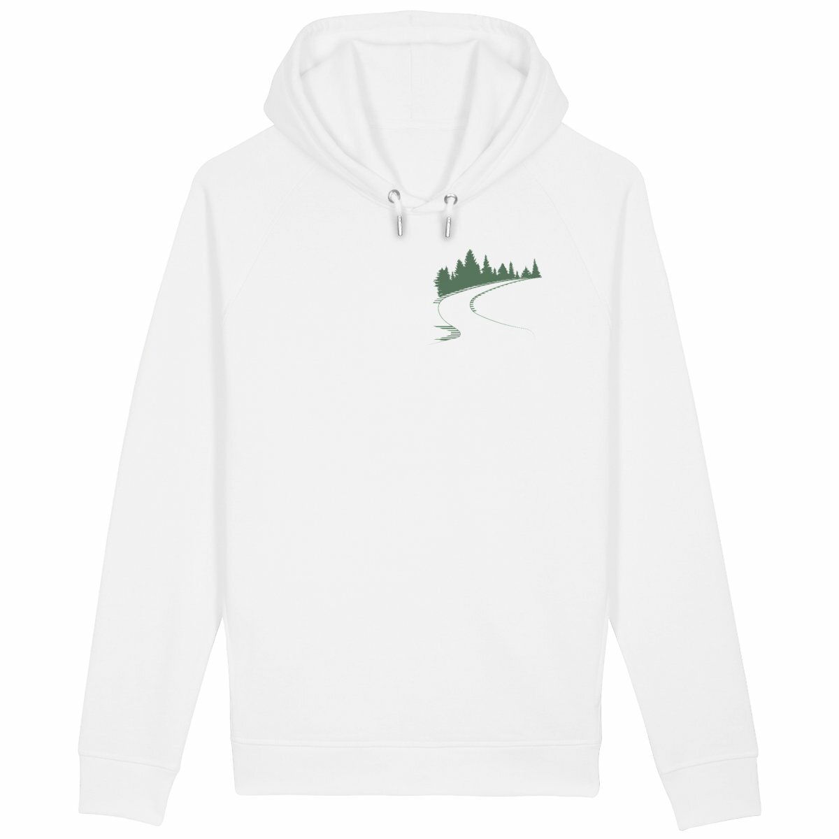 Raidillon de l'Eau Rouge - Hoodie Premium avec poches latérales- logo nature