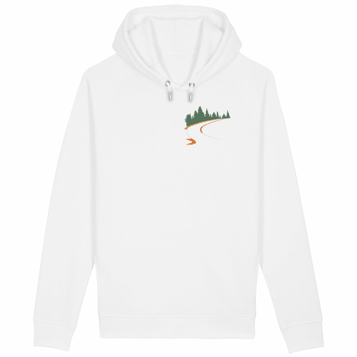 Raidillon de l'Eau Rouge - Hoodie avec poches 