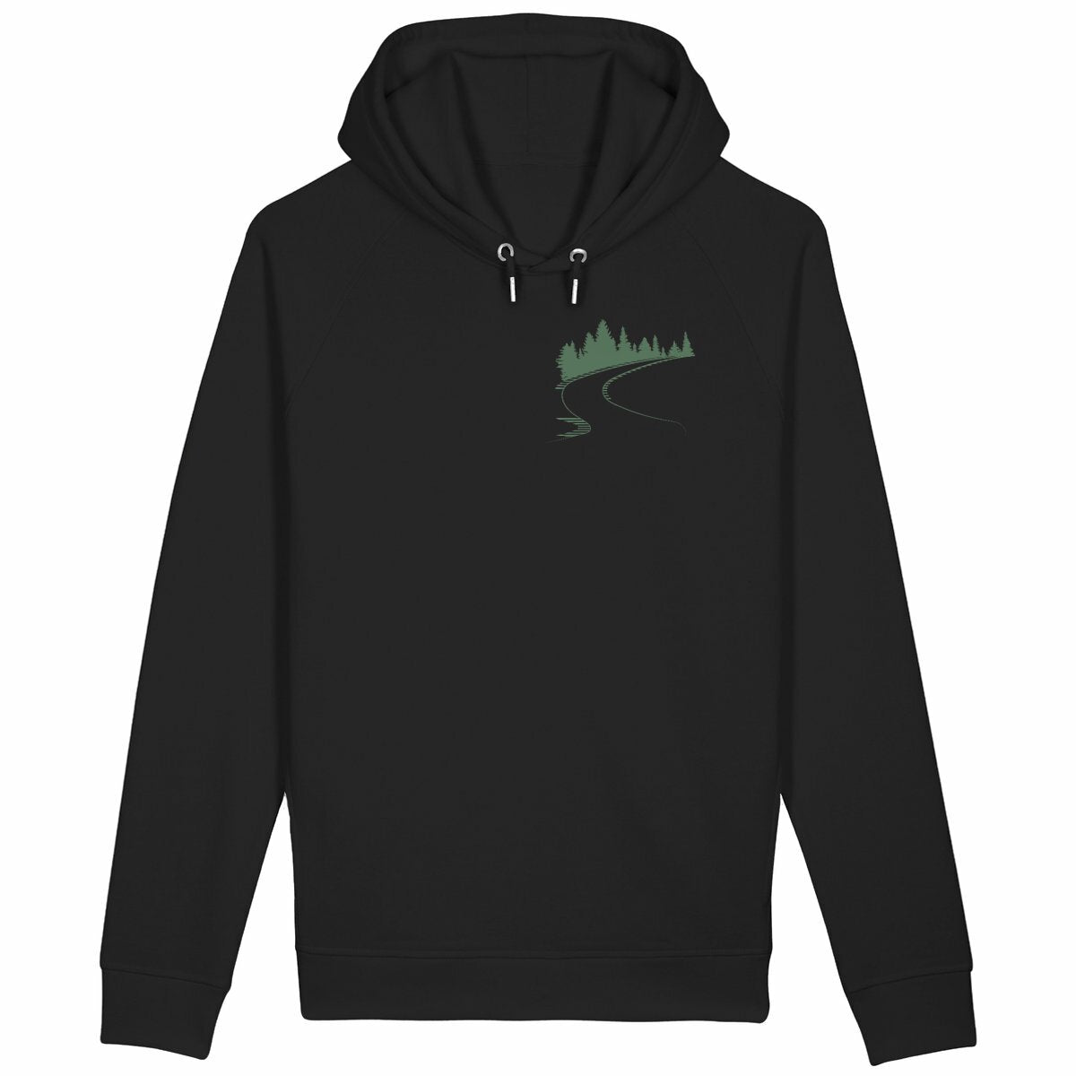 Raidillon de l'Eau Rouge - Hoodie Premium avec poches latérales- logo nature